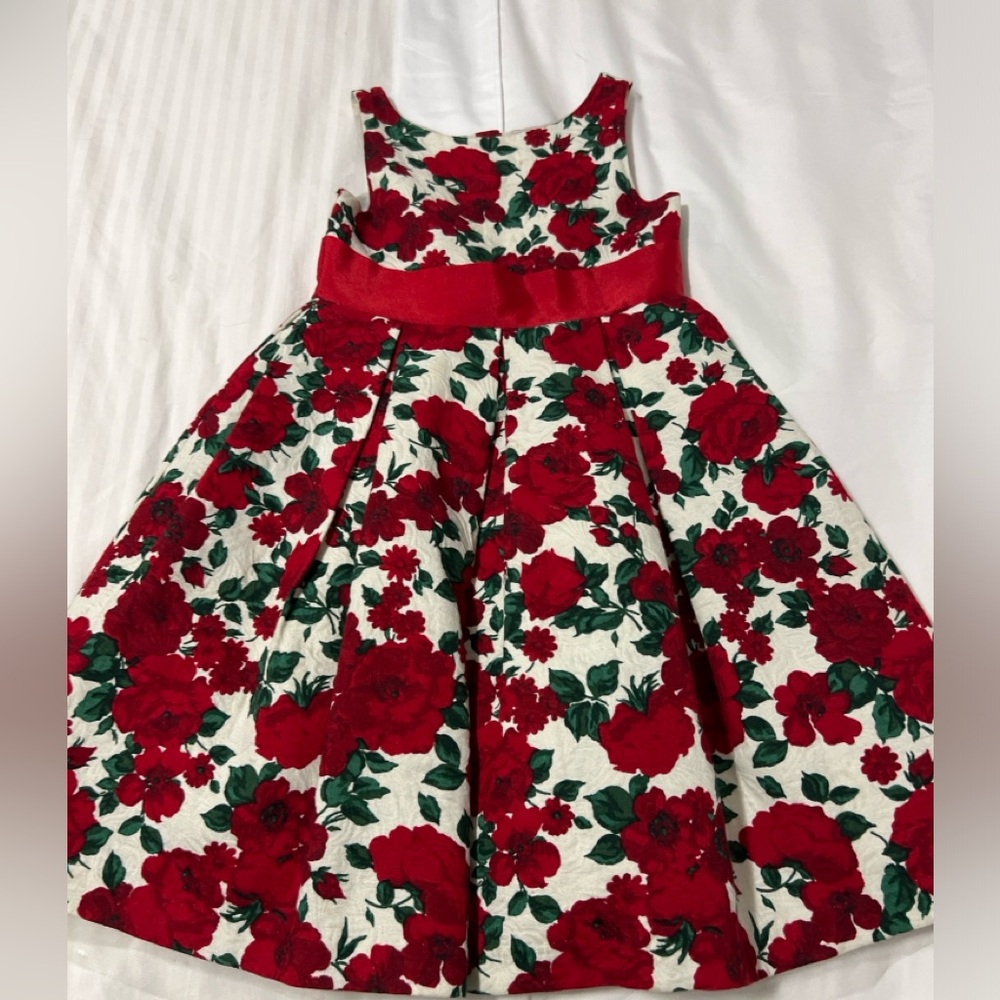 Janie and Jack Girl's Floral Dress Size 6
